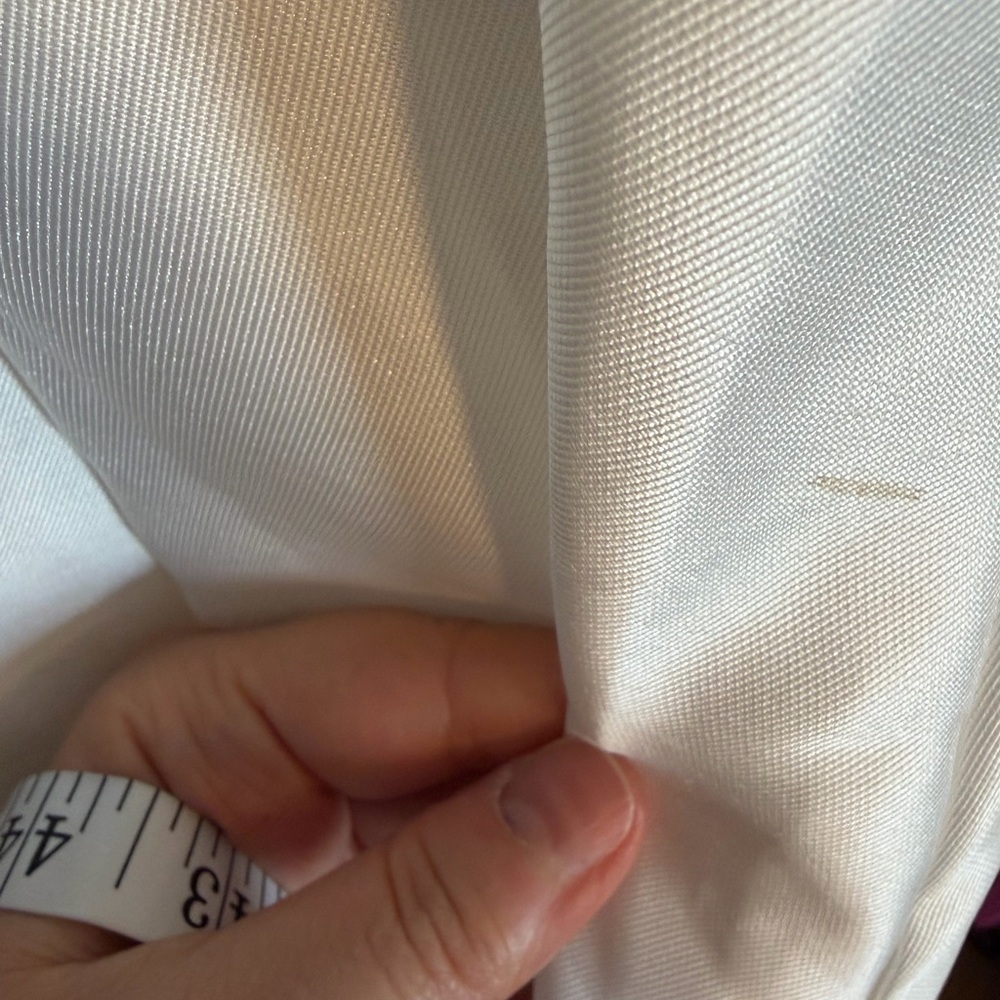 Adrianna Papell White Lace Wedding Dress - Picture 8 of 8